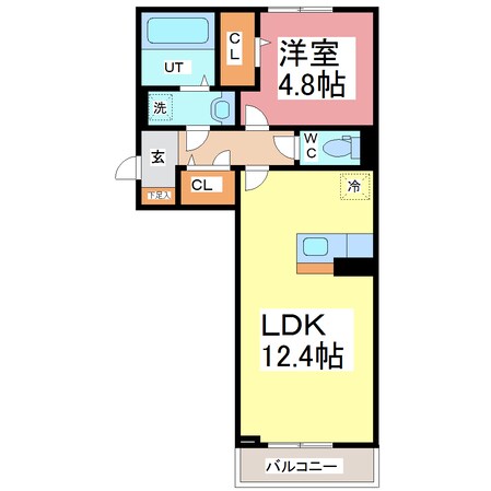 dan（ダン）の物件間取画像